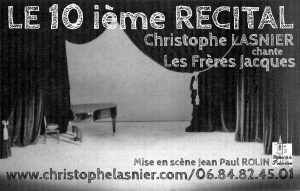 affiche 10 ieme recital